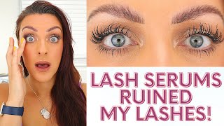 IM QUITTING MY LASH SERUM My Experience With Revitalash [upl. by Karim]