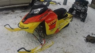 2015 Ski Doo MXZ XRS Ripping Right out of the Crate [upl. by Blaire]