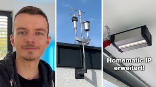 Eigene Wetterdaten amp smartes Garagentor 💪🏼  Hausbau VLOG 26 🏡 [upl. by Marketa]