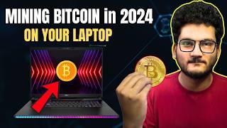 HOW TO MINE BITCOIN ON ANY LAPTOP in 2024  Crypto Mining Tutorial  Nicehash ASIC Miner [upl. by Himelman]