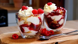 Faule Weiber Dessert  schneller gehts nicht 👌 Dessert im Glas  Einfaches Dessert Rezept [upl. by Schellens629]