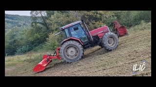 Ekstremno tarupiranje Massey Ferguson 6170 Maschio Giraffe L170 [upl. by Lever593]