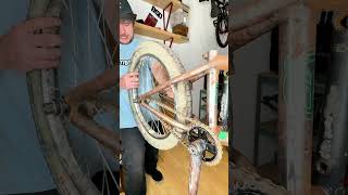 The Worlds Most INSANE Rusty BMX⁉️😱😳 Extreme BMX Bike repair bike asmr shorts [upl. by Chrystal]