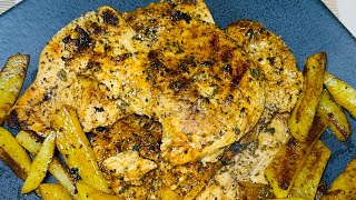 Mediterranean Yogurt Chicken Recipe [upl. by Rolland]