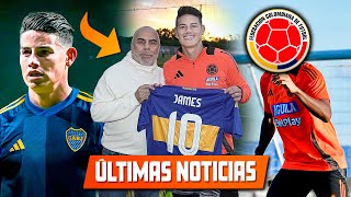 BAJA CONFIRMADA SELECCIÓN COLOMBIA l JAMES y BOCA JUNIORS ILUSIÓN l LORENZO DECLARACIONES [upl. by Adnertal]