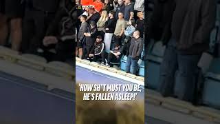 HOW SHT MUST YOU BE HES FALLEN ASLEEP 😴THIS SHEFFIELD WEDNESDAY FAN WAS CAUGHT SLIPPING 😂 [upl. by Ahders]