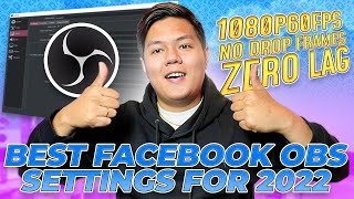 Best OBS Settings For Live Stream 2024 NO LAG NO DROP FRAME Facebook Gaming 2024 [upl. by Oetomit883]