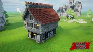 Castle Craft house building time lapse [upl. by Necaj]