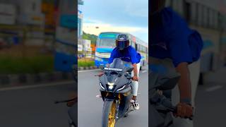 WheelingR15 🚀🔥trending viralvideo smartphone iphone r15 avscollege bikeride [upl. by Rehportsirhc]