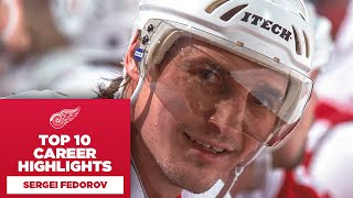 Top 10 Sergei Fedorov Career Highlights [upl. by Katharine260]