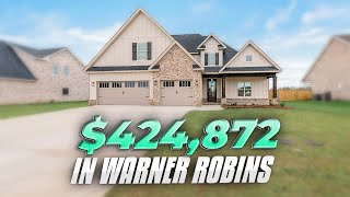 Tour One Of The BEST New Construction Homes In Warner Robins  The Banks At Planters Ridge [upl. by Novets]