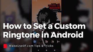 How to Set a Custom Ringtone on Android [upl. by Eicyal]