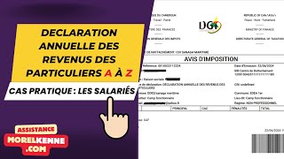 Déclaration annuelle des revenus des particuliers au Cameroun cas pratique 1 [upl. by Uriisa]