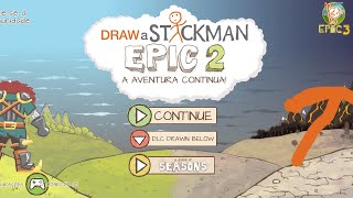 begamer jogando draw a Stickman epic 2 parte 1 [upl. by Norehs]