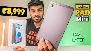 Realme Pad Mini Unboxing and Full Review After 10 Days of Usage  Best Tab Under ₹10K😍 [upl. by Yerbua86]