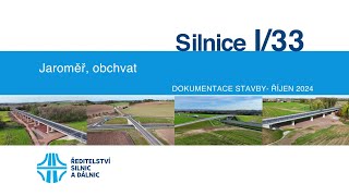 I33 Jaroměř obchvat dokumentace stavby 102024 [upl. by Peggi]