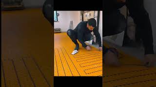 Underfloor Heating System  shorts trending aarufacts [upl. by Etiuqram]