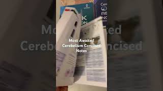 cerebellum quick revision notesneetpg [upl. by Friedman]