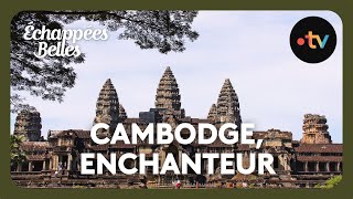 Cambodge le royaume enchanteur  Échappées belles [upl. by Aufa]