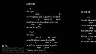 SA YO lyrics amp chords 20 vocal 10 Bass [upl. by Ykceb]