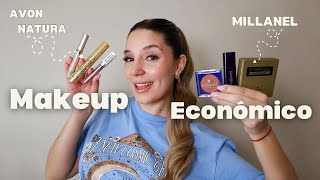 Maquillaje ECONÓMICO Millanel Avon Natura y mas ENCONTRE JOYITAS [upl. by Einoj]