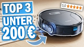 SAUGROBOTER für unter 200€ 🔥  Top 3 günstige Saug und Wischroboter [upl. by Joceline]