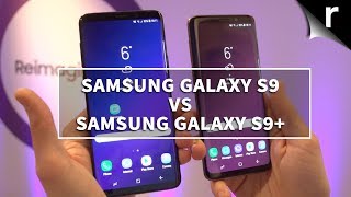 Samsung Galaxy S9 vs S9 Plus Should I supersize [upl. by Ahsenahs55]