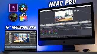 16 inch MacBook Pro vs iMac Pro  Video Editing Comparison [upl. by Mylan135]