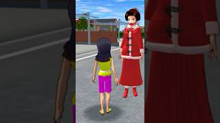 The girl tells her grandmother about the ghost 😯shorts sakuraschoolsimulator shortvideo sakura [upl. by Anayra]