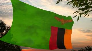 National Anthem of Zambia ✪ Lhymne national de la Zambie Nationalhymne Sambia [upl. by Rubin214]