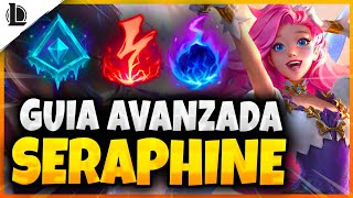 GUIA AVANZADA Rapida SERAPHINE MIDSUPPORT  BUILD OP  RUNAS OP  League Of Legends [upl. by Goeselt179]