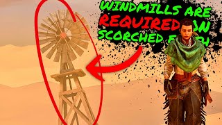 WHY YOU NEED WINDMILLS to SURVIVE on SCORCHED EARTH in Ark Survival Ascended [upl. by Hareehat]