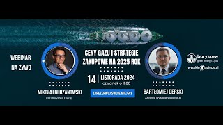 Ceny gazu i strategie zakupowe na 2025 r [upl. by Saudra]