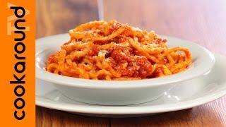 Pici allaglione  Ricetta pasta con sugo allaglione toscano [upl. by Merrick]