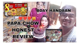 WORTH 2000 PESOS NA PANGHANDAAN SULIT NGA BA  Papa Chow Honest Review MY BDAY CELEBRATION [upl. by Fanestil]