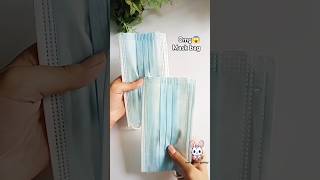 Make a Beautiful Mask Bag at Home  Easy DIY Tutorialquot 💕shortsMaskBagDIYBag [upl. by Olodort]