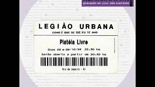 Legião Urbana  Perfeição  O bêbado e a equilibrista  Lithium  Metal contra as nuvens [upl. by Theda]