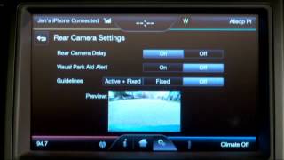 Settings  Adjusting the Rear View Camera Display [upl. by Foushee399]