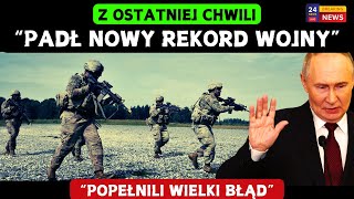 Bolesna porażka Padł nowy rekord na froncie Rosyjska taktyka niszczy wroga WOJNA ROSJAUKRAINA [upl. by Airuam828]