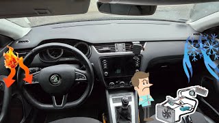 Skoda Octavia III  Possible causes of heating system problems [upl. by Aimil702]