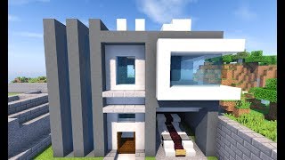 Minecraft 16x16 Modern House [upl. by Gilemette]