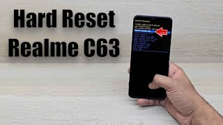 Hard Reset Realme C63  Factory Reset Remove PatternLockPassword How to Guide [upl. by Anawyt]