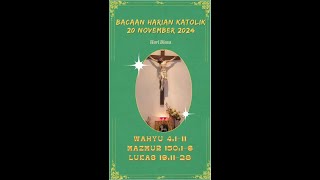 Bacaan Kitab Suci Katolik [upl. by Ydur501]