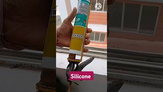 WACKER GP silicone sealant🏫🏠shorts aluminumwindows sealingproducts sealing sealingsolutions [upl. by Seumas]