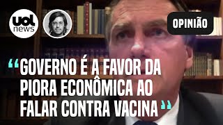 Joel Governo piora inflação ao falar contra vacina não há reforma mais importante do que vacinação [upl. by Leavelle]