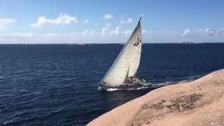 HallbergRassy 40 Mk II sailing [upl. by Susie]