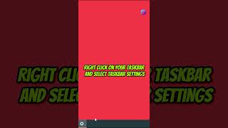 How to Hide Taskbar in Windows 10 shorts [upl. by Nitsirt]