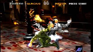 GLACIUS ULTRA COMBO 36 HITS Killer Instinct Arcade [upl. by Aihsemat]