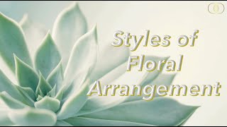 STYLES OF FLORAL ARRANGEMENT  12 Types of Flower Arrangement  FLOWER ARRANGEMENT  TYPES  COMPARE [upl. by Mcgannon]