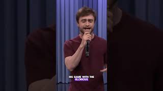 Did you Know Daniel Radcliffe can rap Daniel Radcliffeshorts [upl. by Hasen]